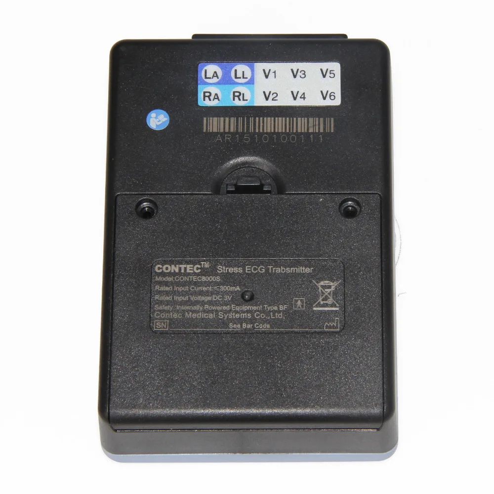 CONTEC 8000s WiFi Беспроводная 12-проводная система тестирования напряжения EKG машина