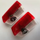 Светодиодный проектор для дверей Mercedes Benz AMG, HD приветственная ламсветильник, с логотипом призрака, декоративсветильник лампа для дверей автомобиля