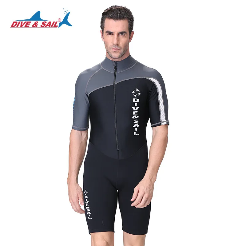 Мужские и женские слитные гидрокостюмы солнцезащитный костюм для дайвинга