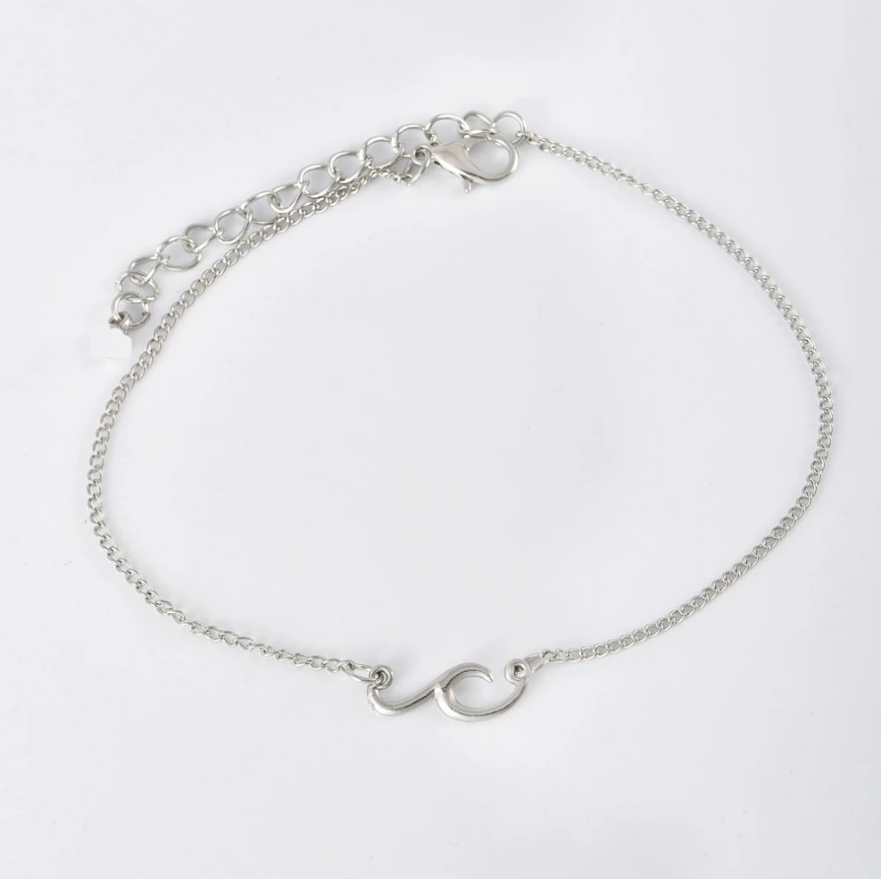 Набор ножных браслетов 4 слоя 3 шт./набор сплав Морская звезда морская волна