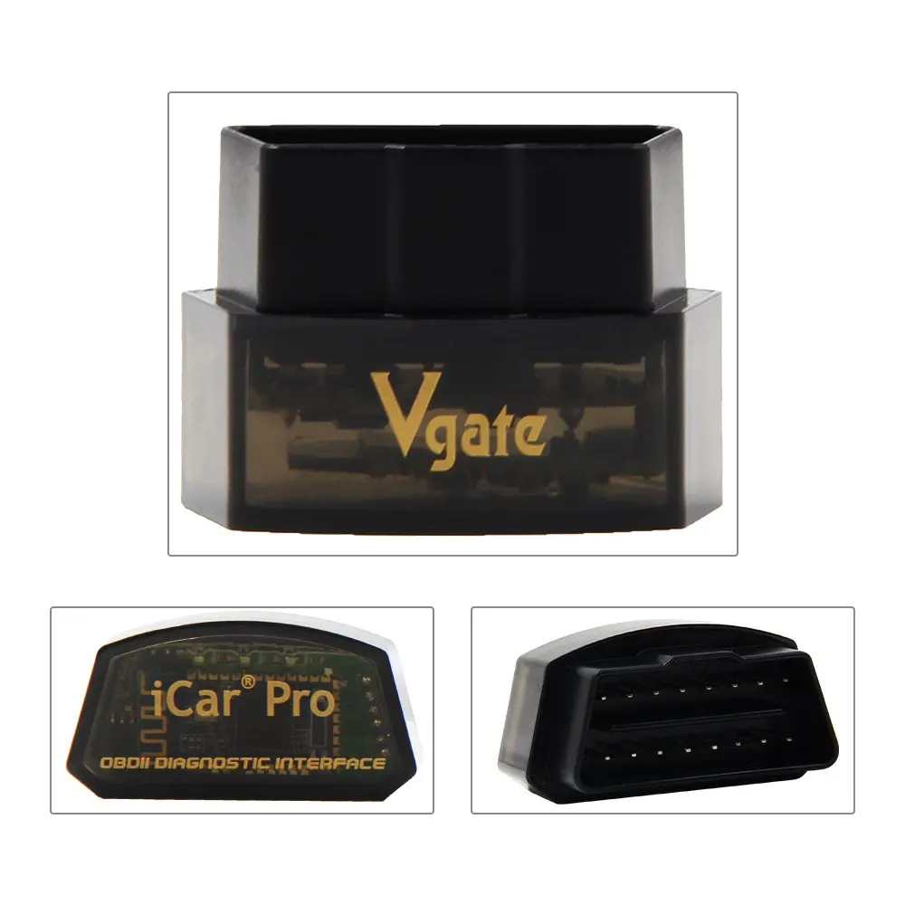 OBD2 Vgate Icar Pro Bluetooth 3,0/4,0/wifi OBDII Icar Pro сканер для Android/IOS Авто ELM 327 Автомобильный диагностический инструмент ELM327 V2.1
