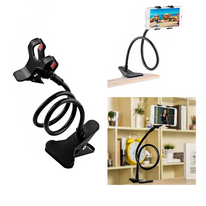 Длинная подставка для телефона с поворотом на 360 градусов гибкий держатель