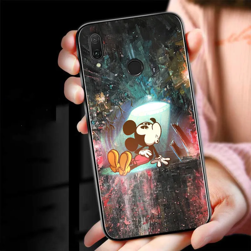 Мягкий силиконовый чехол из ТПУ с Микки Маусом для Huawei P50 P40 P30 P20 Pro P10 P9 P8 Lite E Plus 2019