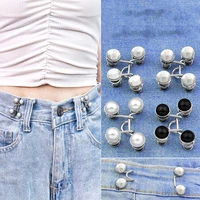 jeans waist buttons hook trousers adjustable waist size accessories free creative fixed buckle wholesale