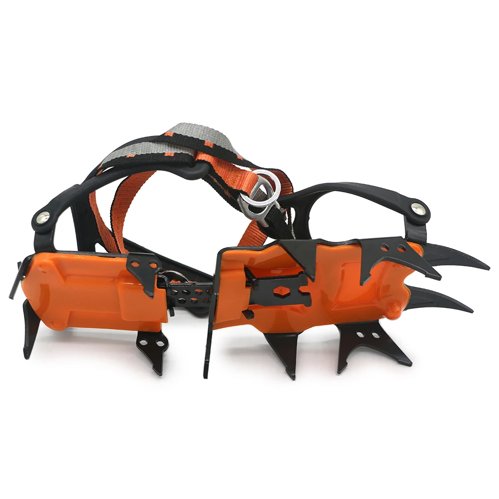 Lixada 18/ 12 зубьев скобы зимняя обувь для снега захват льда противоскользящие