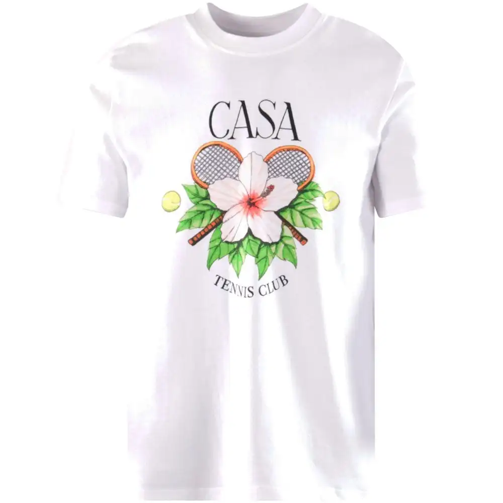 Футболка с графическим принтом теннисного клуба &quotКасабланка&quot | Мужская