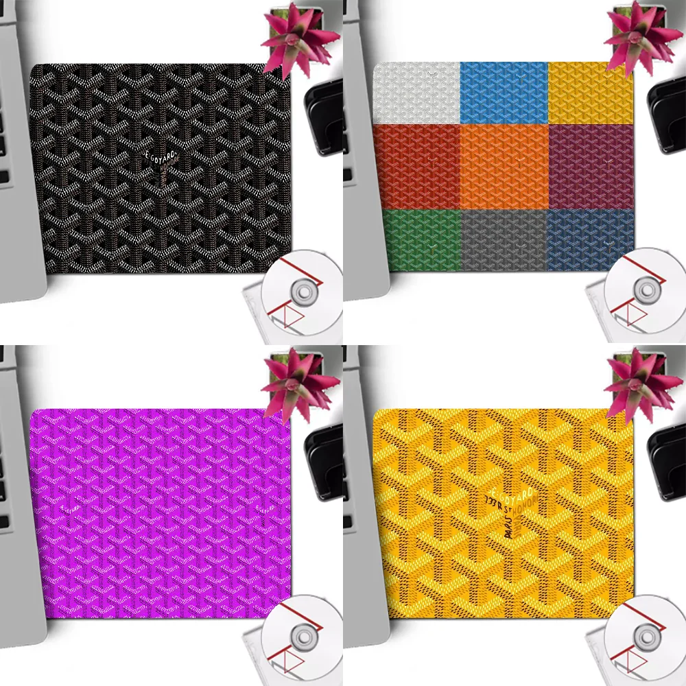 

Luxury Brand Goyarde For PC Desk Pad Gaming Computer Laptop Mouse Rubber Office Keyboard Protection Pad