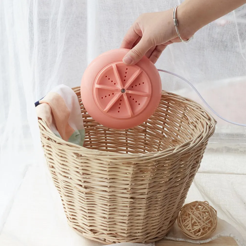 Ультразвуковой турбо шайба портативный путешествия прачечная обратная турбина