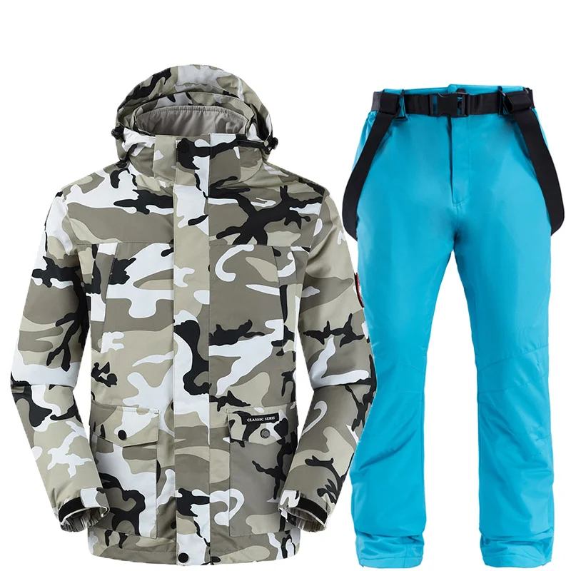 Лыжные куртки и брюки женский костюм комплекты для сноуборда очень теплая
