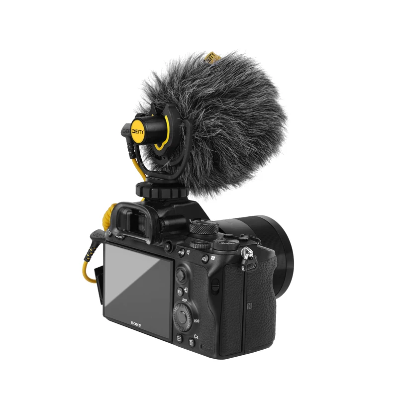 Deity V-Mic D4 Mini Microphone Head Mic TRS 3.5MM for Vlog Video Studio DSLR Camera smartphone iPhone | Электроника