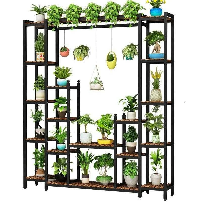 

Decorativa Madera Estanteria Estante Para Plantas Wood Outdoor Flower Stand Dekoration Rack Stojak Na Kwiaty Plant Shelf