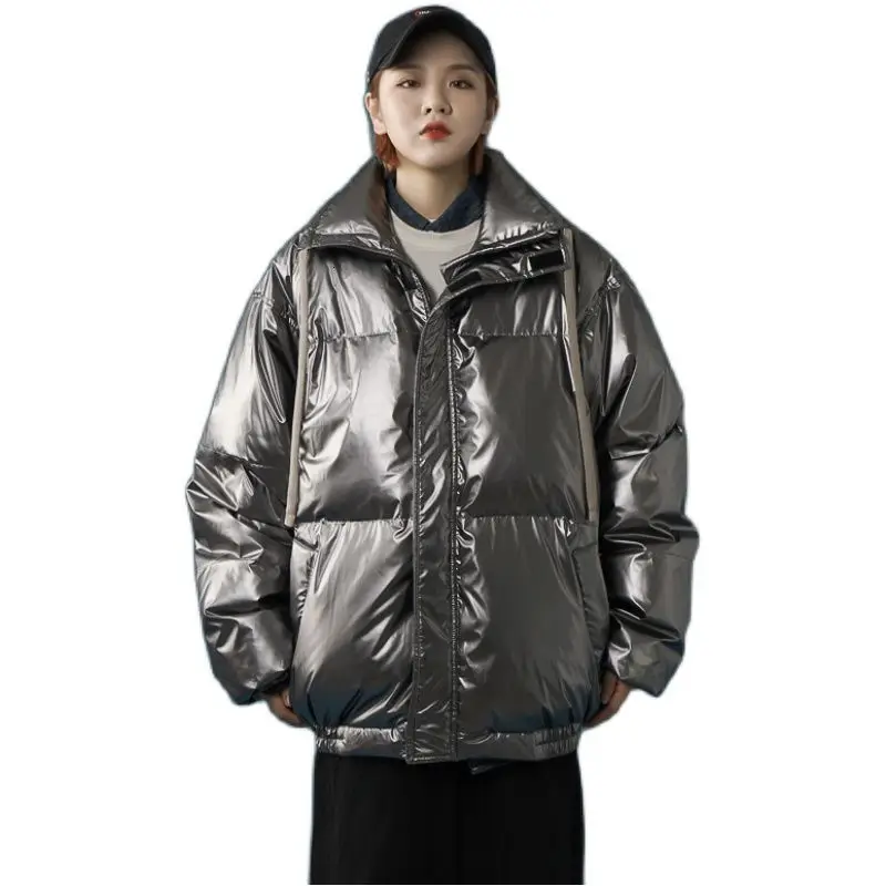 

Winter Trend White Duck Down Jacket Stand Collar Warm And Thick Coat Women High-quality Outerwear