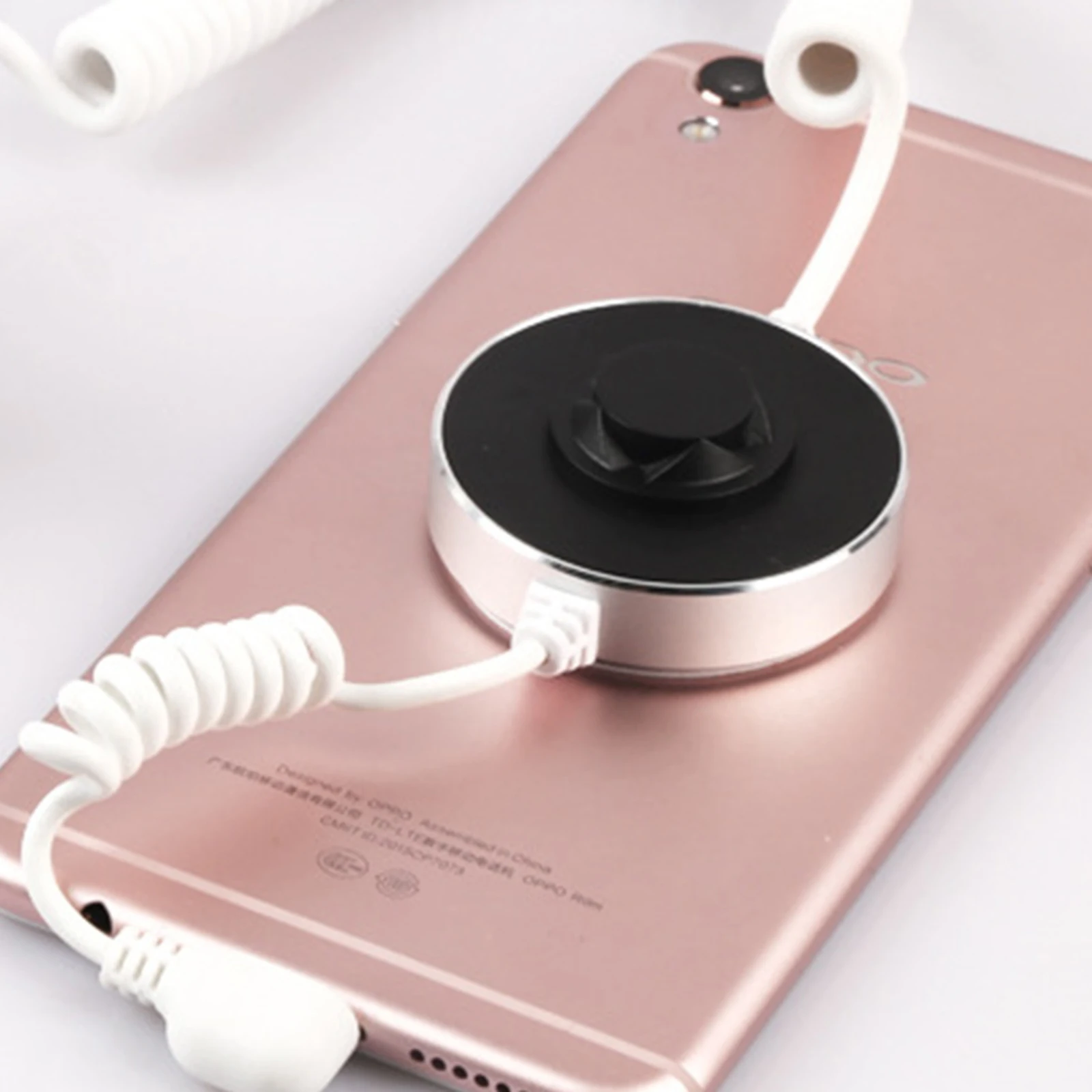 

Phone Shop Mall Counter Profession Cell Phone Display Stand Security Cell Phone Display Stand With Security Alarm