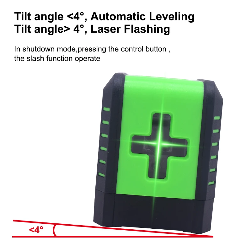 Pracmanu 2 линии лазерный уровень профессиональный вертикальный перекрестный