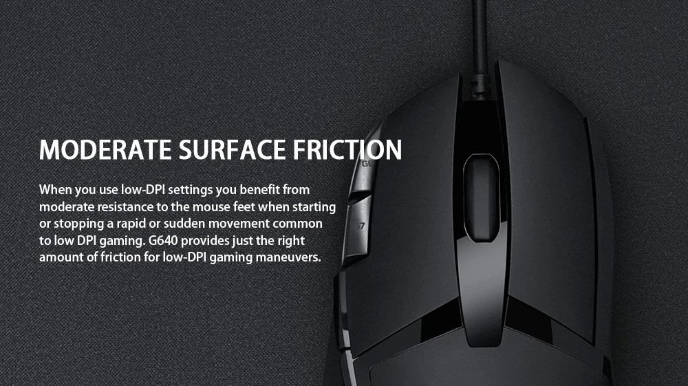 Logitech large mouse pad G640 gaming mouse pad for pc mouse gamer