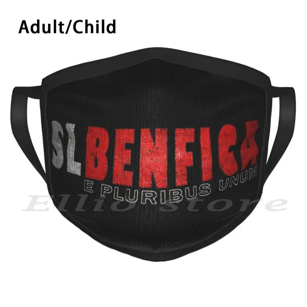 Футбольный клуб из Лиссабона фанаты моющаяся противопылевая маска-шарф с