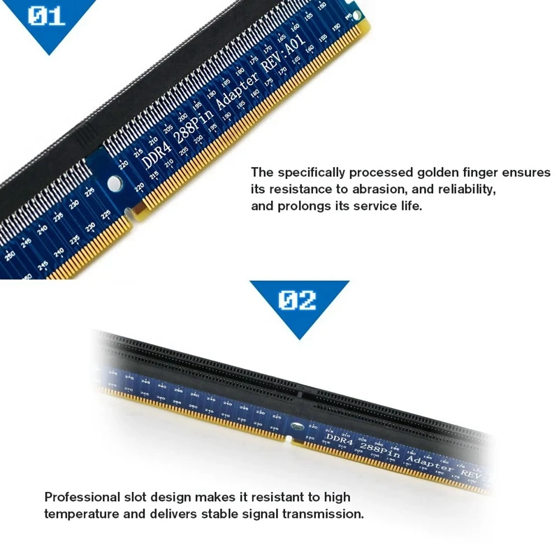 Новый DDR4 288Pin DIMM адаптер карты памяти тестер защиты схема расширения платы для
