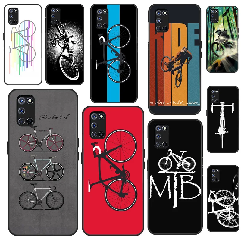 Задняя крышка для велосипеда OPPO A5 A9 A31 A53 2020 A72 A52 A83 A91 A93 A1K A5S A15 | Мобильные телефоны