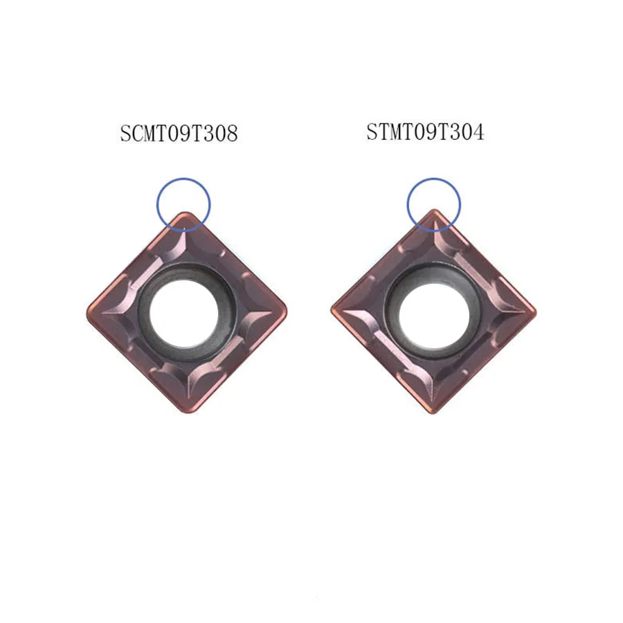 Внешний инструмент SCMT09T304 LF6018 Поворотная лопасть SCMT09T308 для токарного станка с ЧПУ