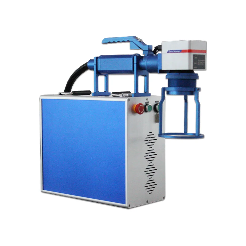 Портативный Настольный лазерный мини-маркер из нержавеющей стали 20 Вт/30 Вт/50 Вт -