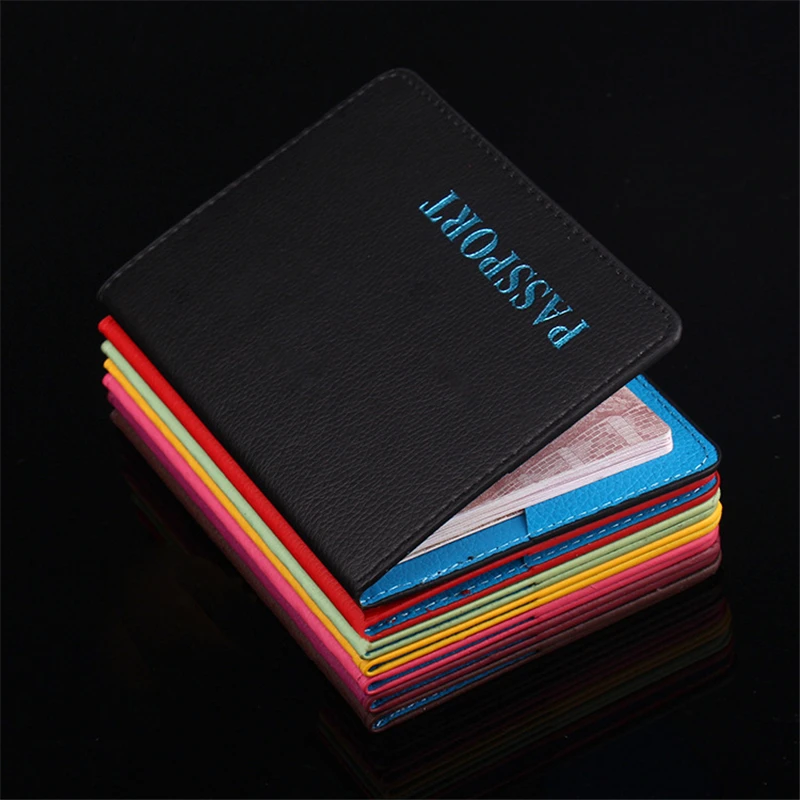 PACGOTH модный карамельный цвет Обложка для паспорта женщин и мужчин мягкий чехол