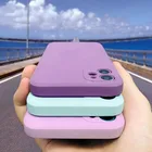 Оригинальный Роскошный чехол из жидкого силикона для Apple iPhone 11 Pro 13 12 Pro Max mini 7 8 6 Plus XR X XS MAX SE, противоударный чехол