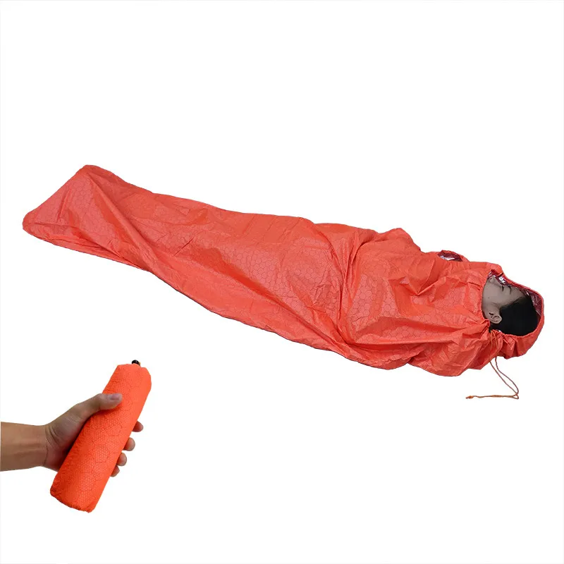 

Emergency Sleeping Bag Ultralight Portable Sack First Aid Keep Warm Waterproof Reflective Mummy Single Survival Sleeping Bag