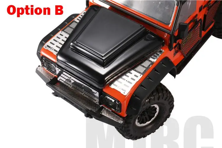 1/10 имитация скалолазания модификация автомобиля TRAXXAS TRX-4 82056-4 Крышка моторного отсека кронштейн Lily page автомобильный корпус колонки TRX4