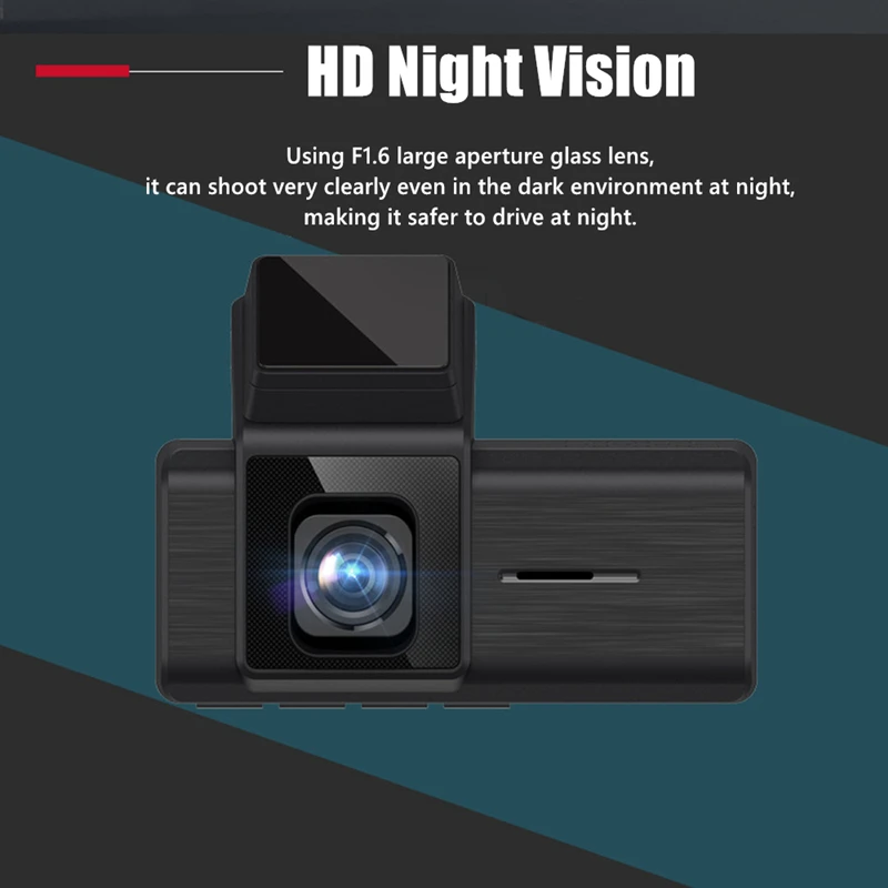 Odare 3 &quotFull HD 1080p Автомобильный видеорегистратор с камерой заднего вида