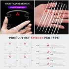 Прозрачная наклейка на дверную ручку автомобиля, Защитная Наклейка для Mitsubishi ASX Lancer Pajero Outlander L200 EVO Lancer EX Pajer