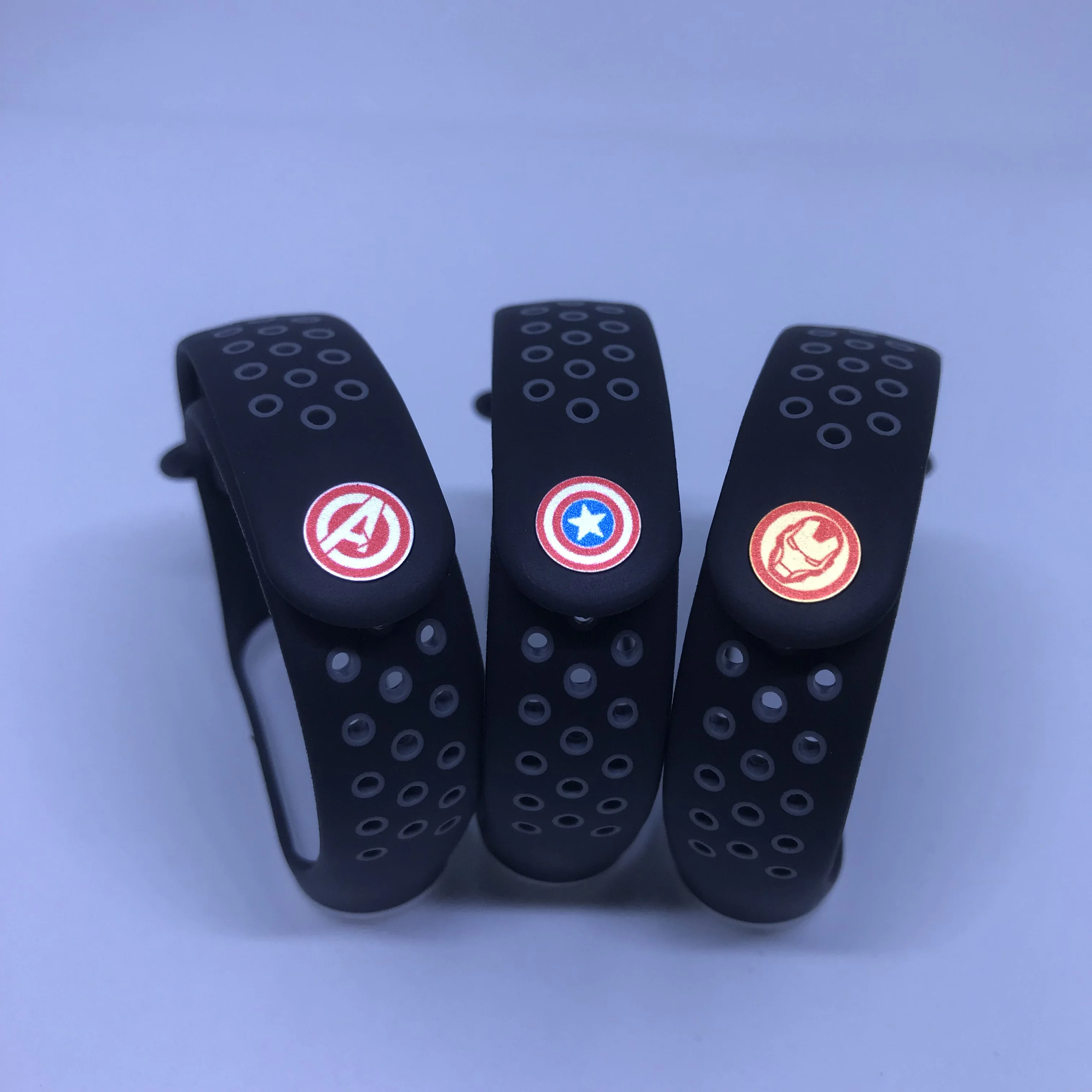 FIFATA NEW The Avengers Silicone Watch Strap For Xiaomi Mi Band 4 Xiaomi Mi Band 3 Smatr Watch Wristband Replace Accessories
