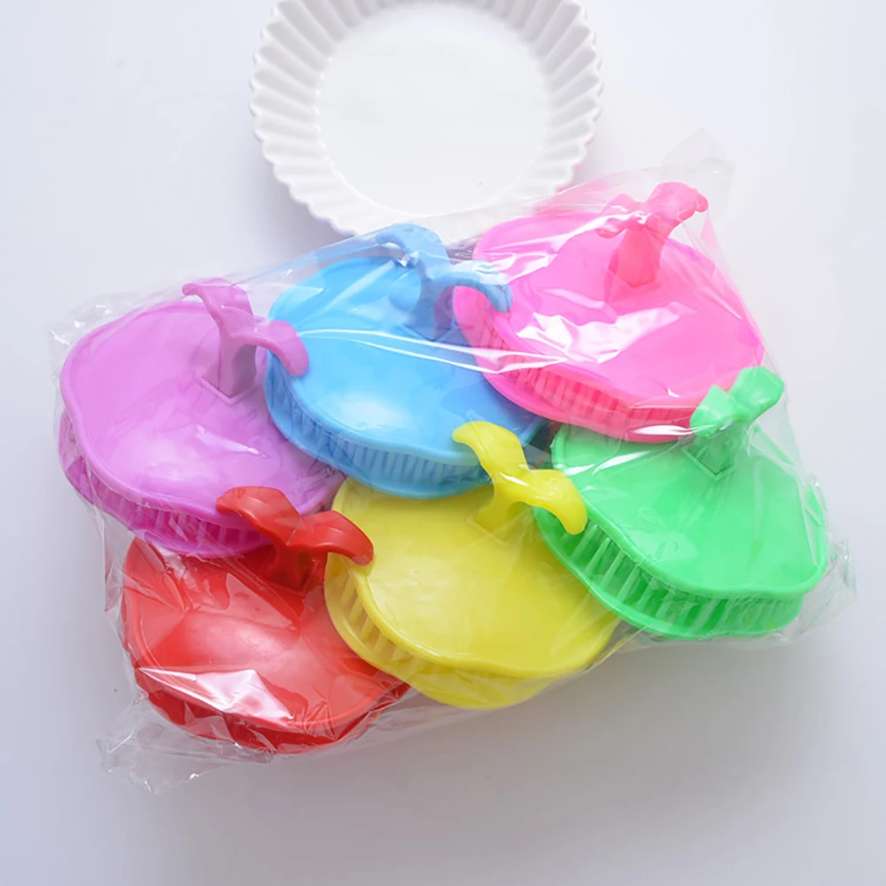 

6pcs Hair Comb Massage Hair Brush Wide Tooth Comb Head Massager Salon Hair Growth Massager Relax Head Tool Random Colors