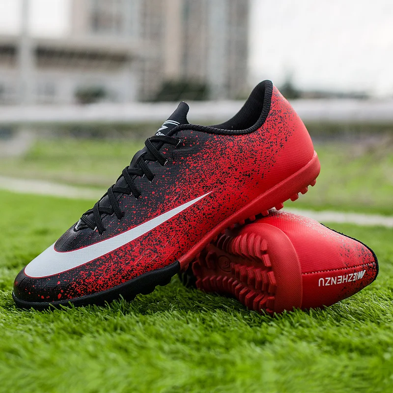 Новинка! Мужские футбольные бутсы ZHENZU Turf для помещений, детские бутсы для мальчиков, футбольные бутсы, спортивные кроссовки, европейские размеры 35-44, voetbalschoenen