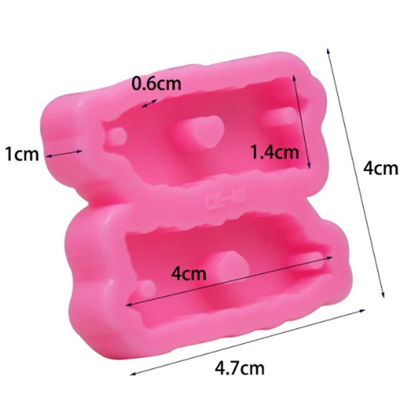 

Shiny Map Mold Silicone Molds DIY Epoxy Keychains Mould Custom Keychain