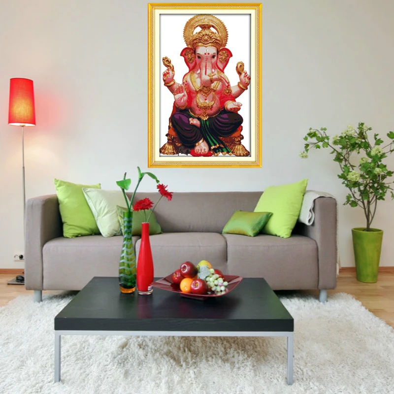 Вышивка крестиком из Таиланда Ganesha рукоделие для рукоделия пэтчворк DMC Набор