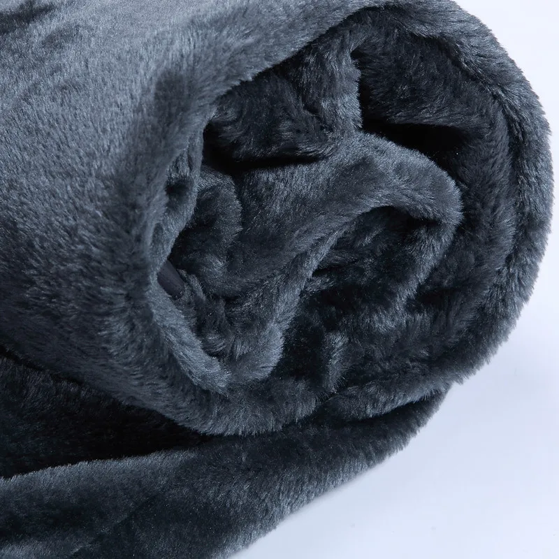 Мужские утепленные бархатные спортивные брюки повседневные водонепроницаемые