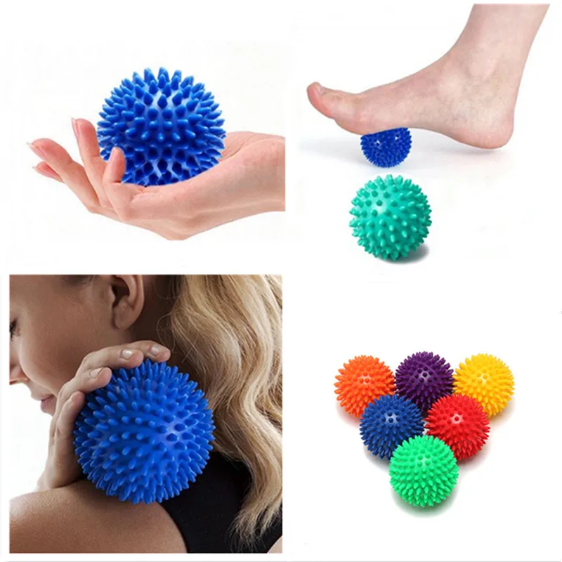 

1Pcs Spiky Massage Ball Trigger Point Sport Fitness Hand Foot Pain Relief Muscle Relax Apparatus Unisex Fitness Massage Ball