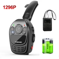 awesome cool pocket fhd 1296p body police camera cam wearable dv dvr security worn camcorder night vision motion detection