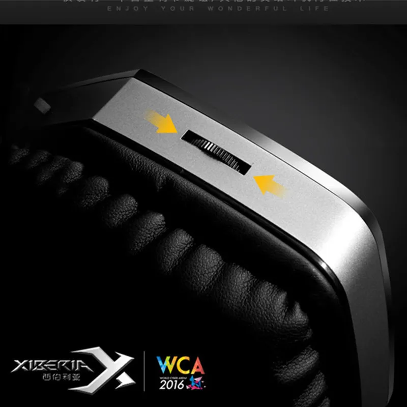 Pro USB стерео игровые наушники гарнитура для компьютера бас XIBERIA X13 Накладные ПК