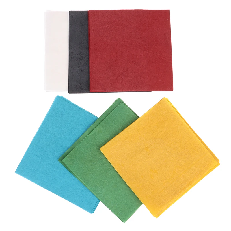 

10pcs/set 10*10cm Magic Firepaper Magic Tricks Stage Street Magic Props Toys