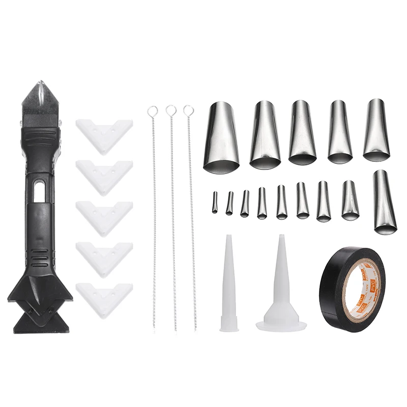 25 шт. прочный силиконовый герметик сопло новый инструмент клей рот из