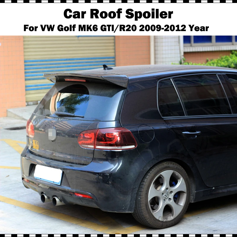 OSIR стиль спойлер антикрыло на крышу из углеродного волокна для VW golf VI MK6 2009 2012 6 GTI