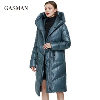 gasman 2021 plus size fashion brand down parka womens winter jacket outwear clothes womens coat female puffer thick jacket 206