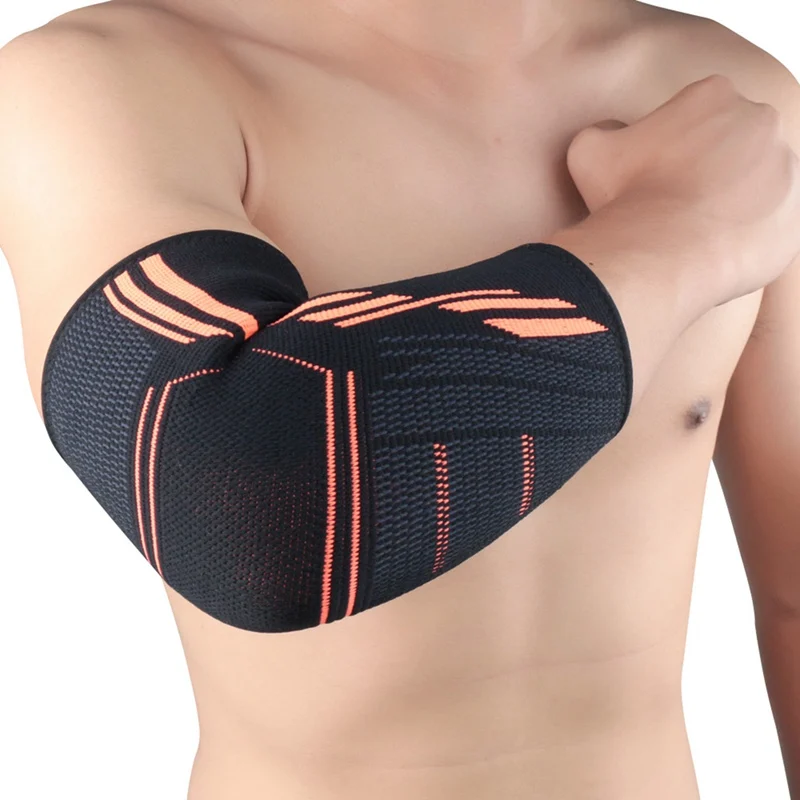 

1PCS Elbow Support Elastic fitness Sport Elbow Protective Pad Absorb Sweat Sport Basketball Arm Sleeve Elbow Brace
