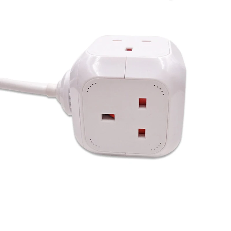 Умная розетка штепсельная стандарта Великобритании Power Cube удлинитель USB 1 8 м 2