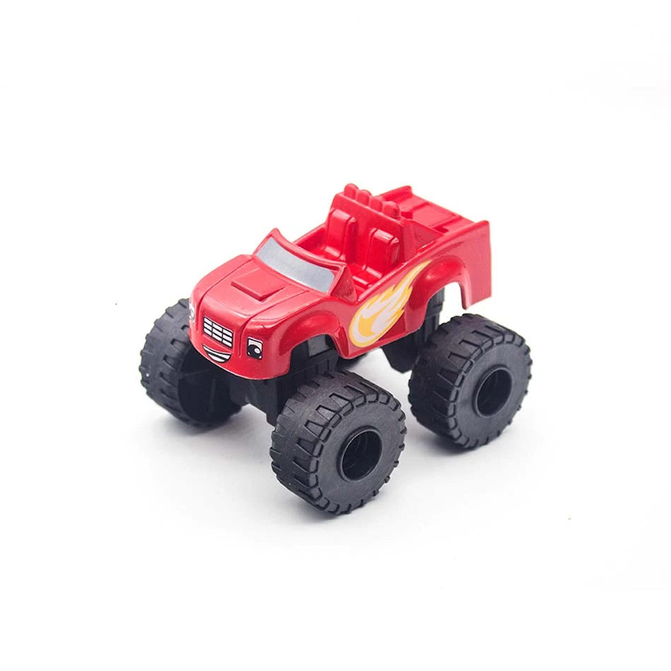 Гоночный автомобиль 6 шт. Blaze Monster Diecast игрушка Россия чудо дробилка грузовик