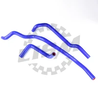 3pcs for 2004 2005 suzuki twin peaks 700 atv 3 ply silicone radiator coolant hose upper and lower