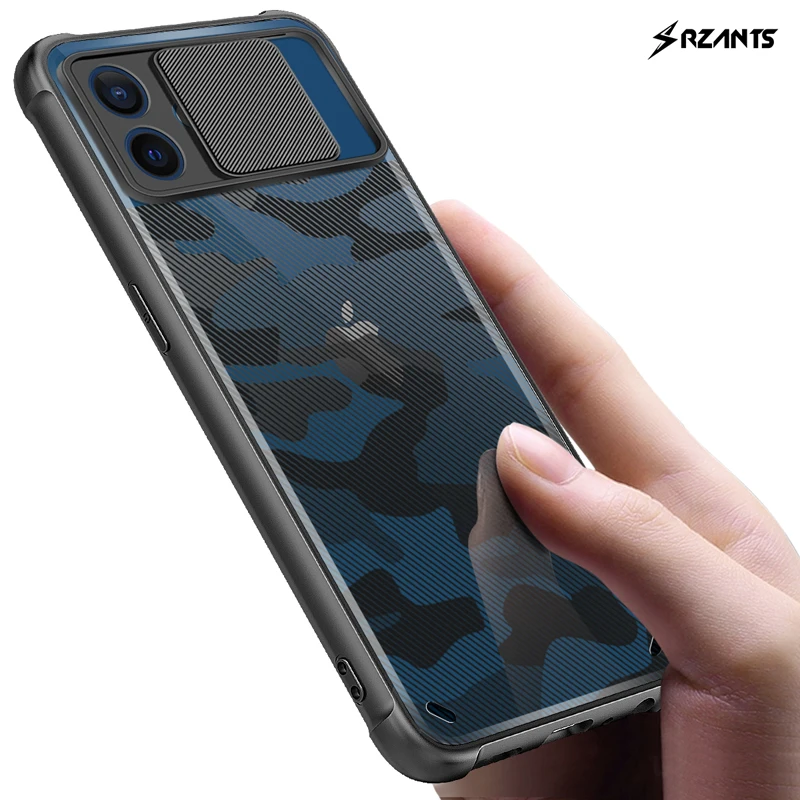 

For iPhone 12 Pro Max Case Camouflage Military Shockproof Armor Slide Camera Protection Back Cover For iPhone 12 / 12 Pro Rzants