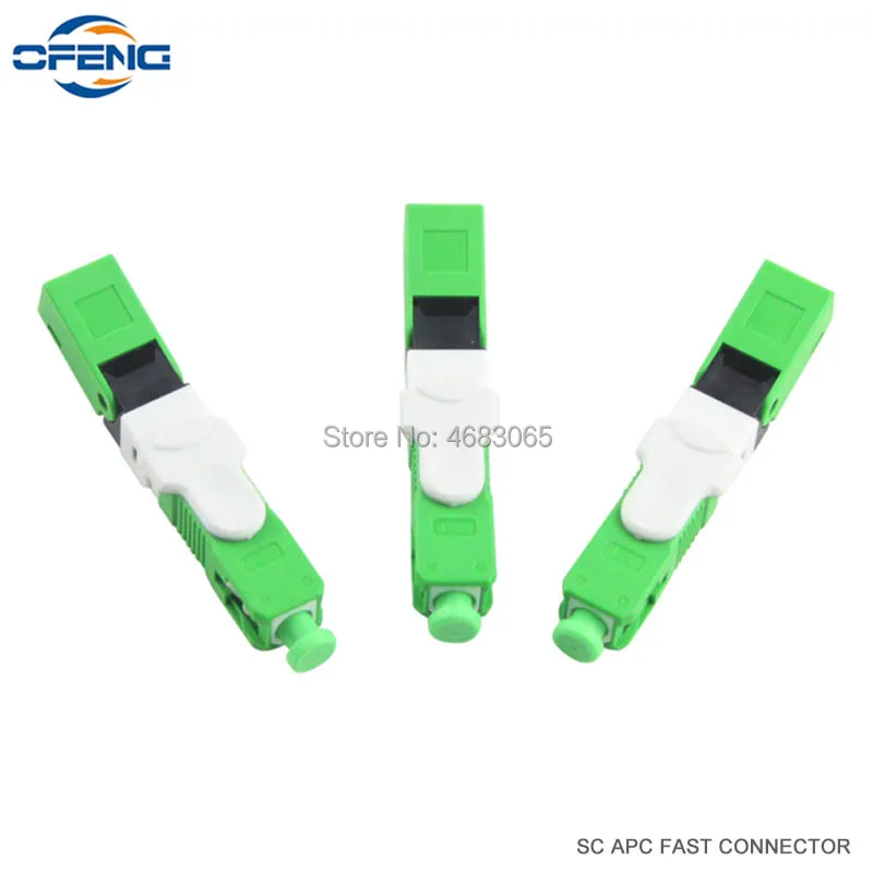 Бесплатная доставка 50 100 шт./лот FTTH ESC250D SC APC и UPC одномодовый волоконно-оптический