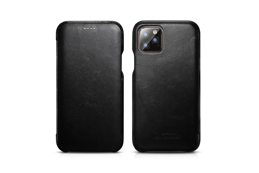 Флип-чехол для iPhone 11, чехол из натуральной кожи для iPhone 11 Pro Max, натуральная кожа, защитный чехол для iPhone XR X XS Max